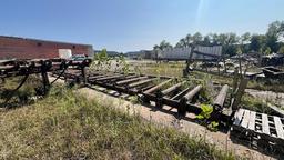 IRVINGTON MOORE 7' STACKER W/BREAK DOWN W/INFEED CHAIN LOCATIED IN ELKINS WV
