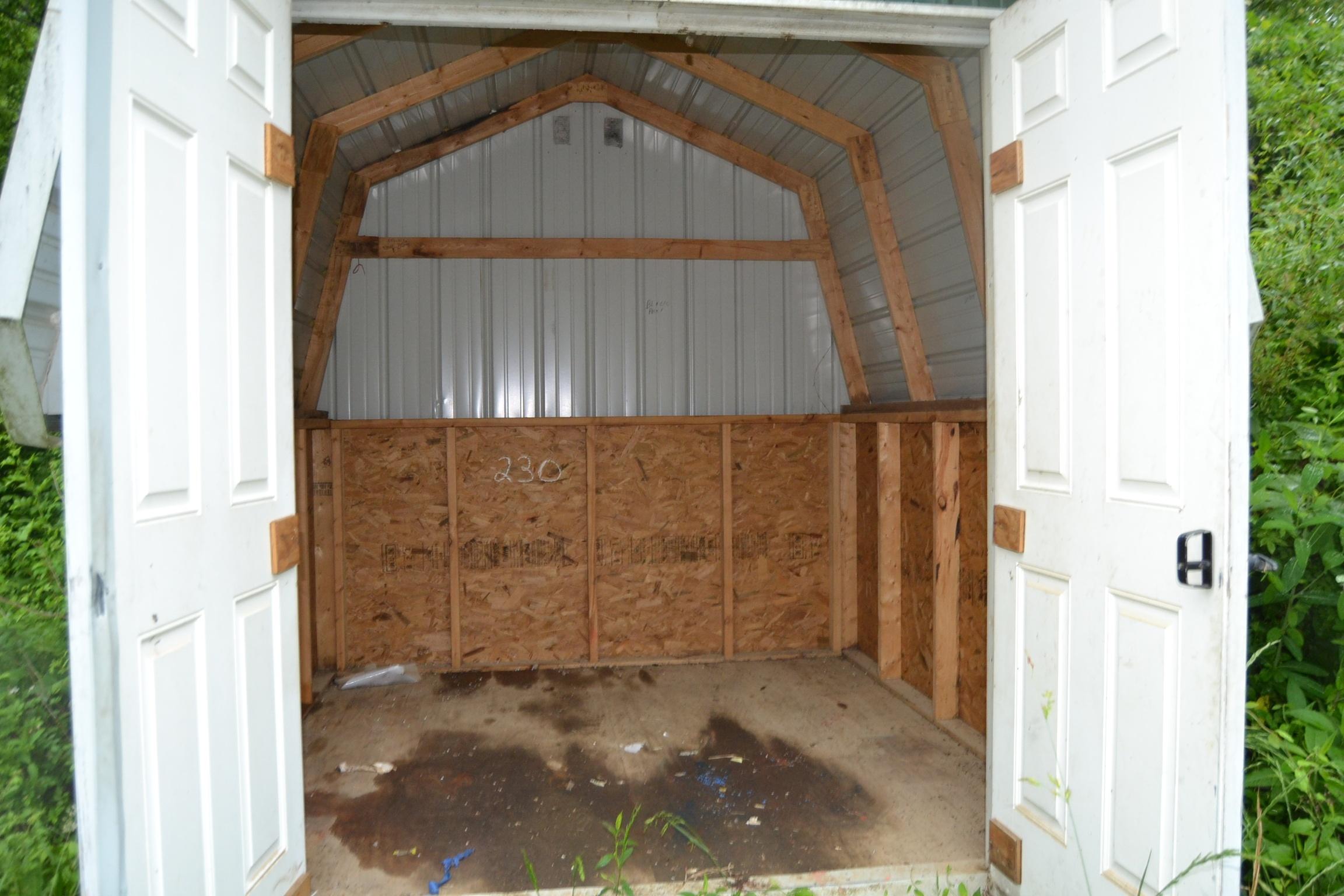 8'X8' STORAGE BUILDING