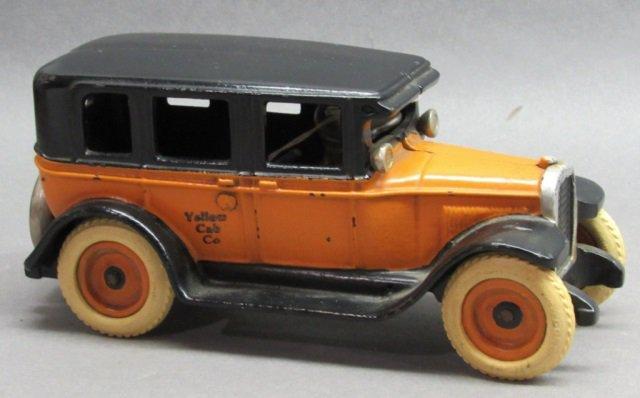1929 Arcade Cast Iron Limousine Flat top Cab