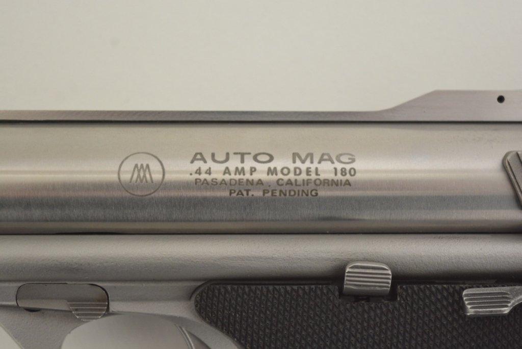 Auto Mag Model 180 .44 AMP Semi-Auto Pistol