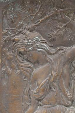 Art Nouveau French Theatre Row End Caps