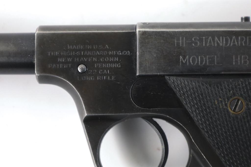 Hi-Standard Model "HB" .22 LR Semi-Auto Pistol