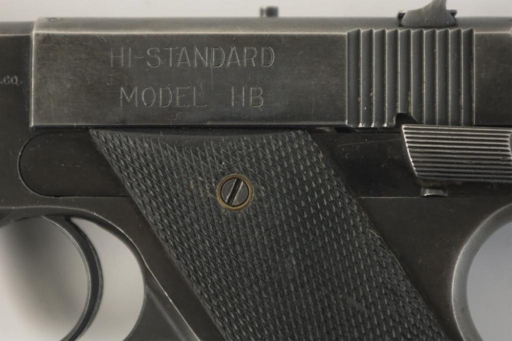 Hi-Standard Model "HB" .22 LR Semi-Auto Pistol