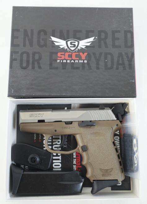 SCCY CPX-2TTDE 9mm Semi-Automatic Pistol NIB
