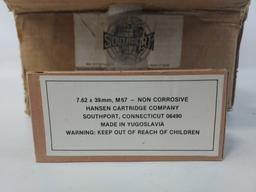 960 Rounds 7.62 x 39mm M67 Cartridges In Boxes