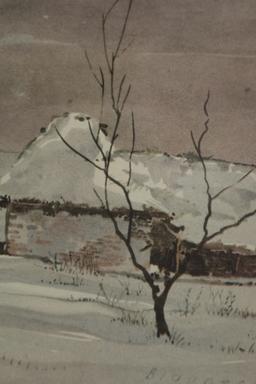 WW2 Print of  Endless Road- Russia 1941