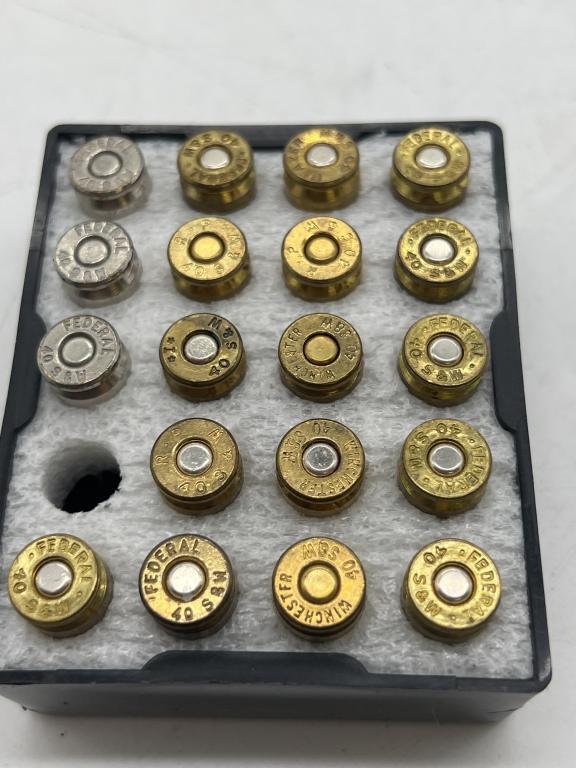 .40 S&W hollow point ammunition