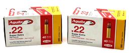 .22 LR Aguila ammunition