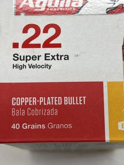 .22 LR Aguila ammunition