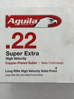 .22 LR Aguila ammunition