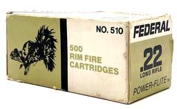 .22 LR Federal Ammunition