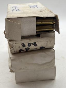 100 Rds of .308 Cal Misc Manufactures