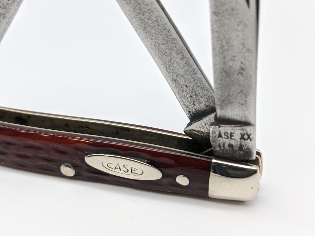 1965-69 Case XX Brown Jig Bone Small Stockman 6333