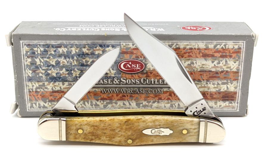 2015 Case XX Antique Bone Half Whittler 6208