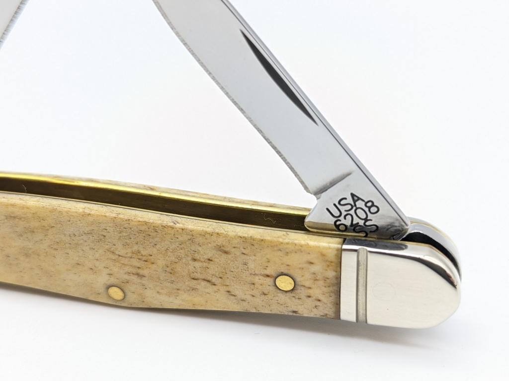 2015 Case XX Antique Bone Half Whittler 6208
