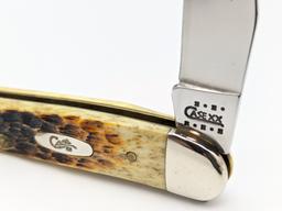 2001 Case XX Burnt Antique Bone Texas Toothpick