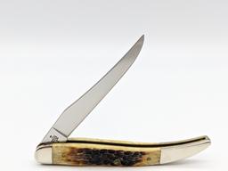 2001 Case XX Burnt Antique Bone Texas Toothpick