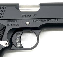 Kimber 1911 Custom LW  .45 ACP Semi-auto Pistol