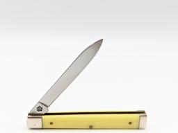 2001 Case XX Smooth Yellow Doctors Knife 3185