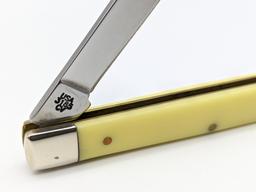 2001 Case XX Smooth Yellow Doctors Knife 3185