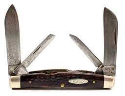 1972 Case XX Jigged Bone Large Congress 6488