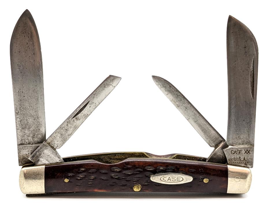 1972 Case XX Jigged Bone Large Congress 6488
