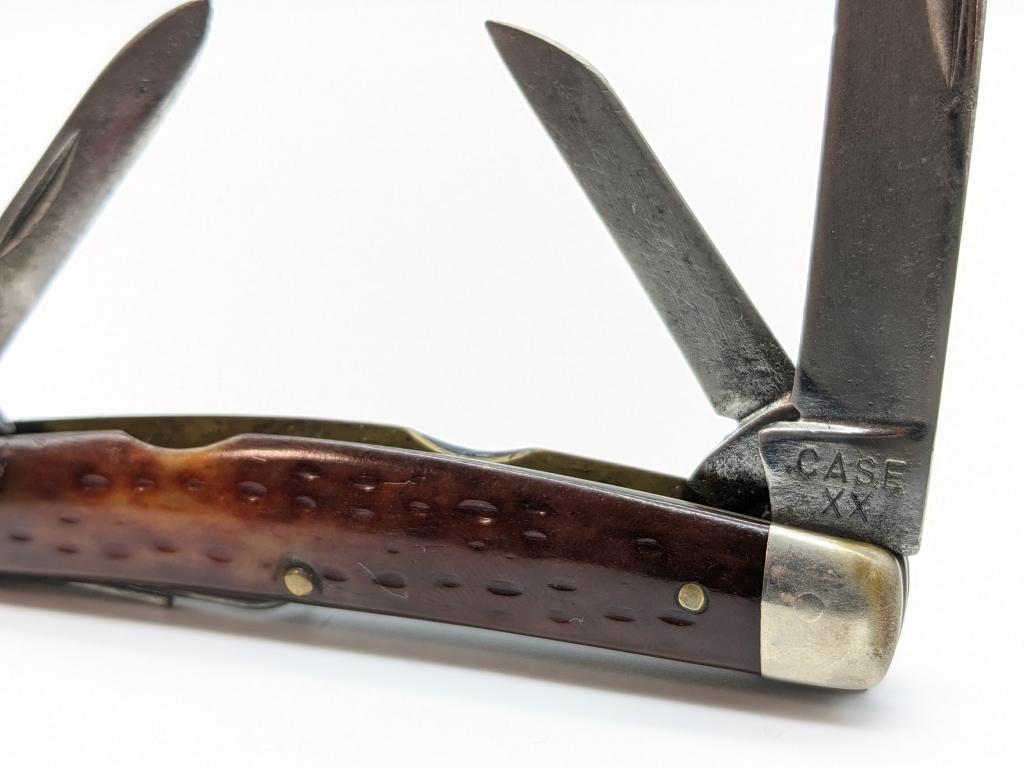 1940-64 Case XX Jigged Bone Large Congress 6488