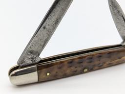 1920-40 Case XX Smooth Jig Bone Small Cigar Knife