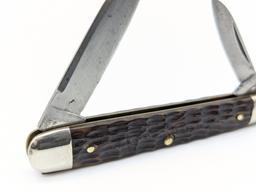 1920-40 Case XX Jigged Bone Uneven Jack Knife