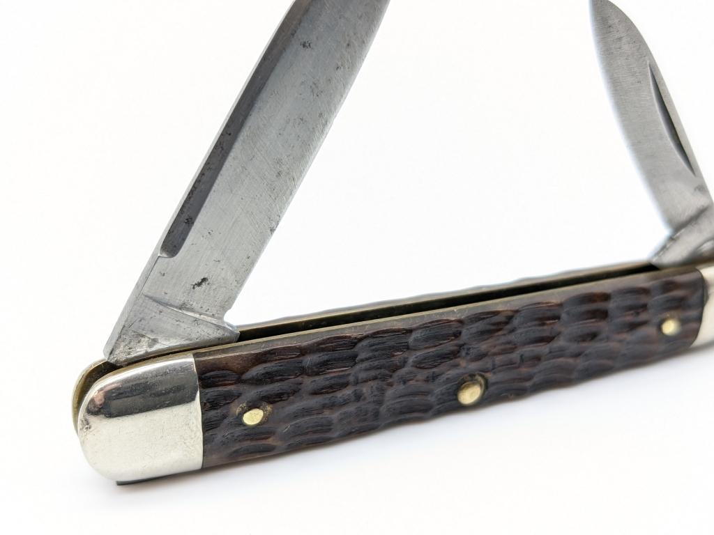 1920-40 Case XX Jigged Bone Uneven Jack Knife