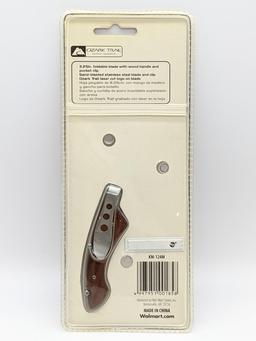NIB Ozark Trail Stainless Steel Folding Knife