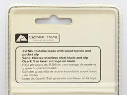 NIB Ozark Trail Stainless Steel Folding Knife