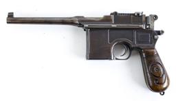 Mauser C96 9mm Semi-Auto Pistol With Buttstock