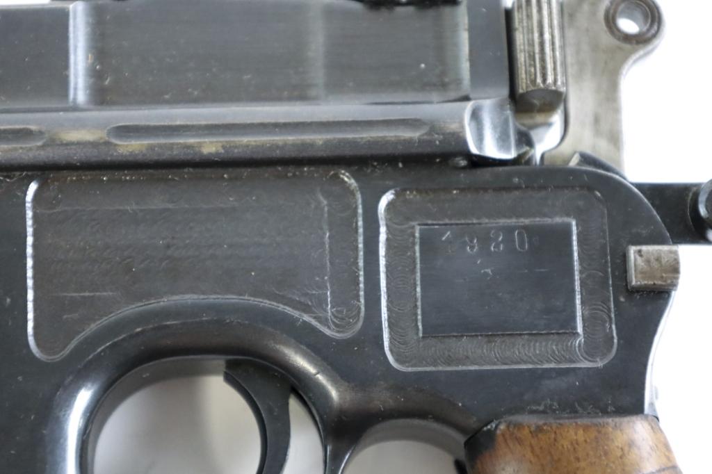 Mauser C96 7.63 x 25mm Mauser Semi-Auto Pistol
