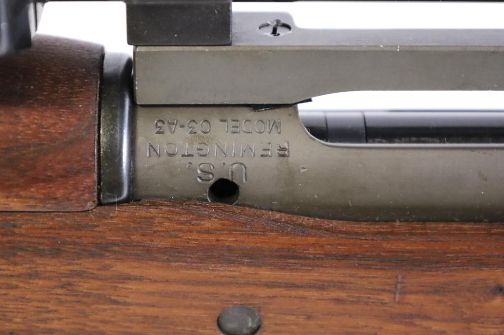 WWII U.S. Remington Model 03-A3 .30-06 Rifle