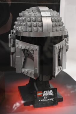 Lego Star Wars Helmet Collection Store Display