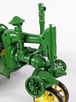 Large Custom Industrial Art John Deere Tractor