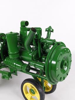 Large Custom Industrial Art John Deere Tractor