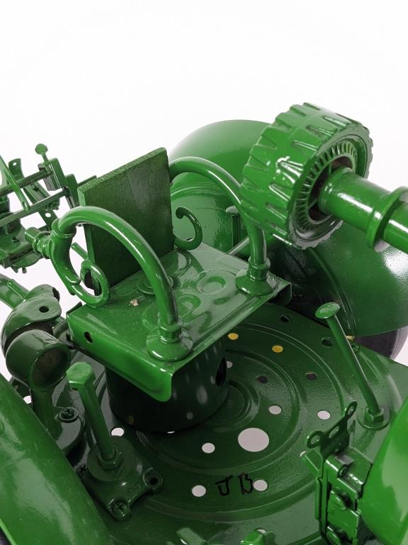 Large Custom Industrial Art John Deere Tractor