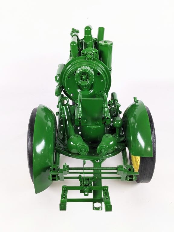 Large Custom Industrial Art John Deere Tractor