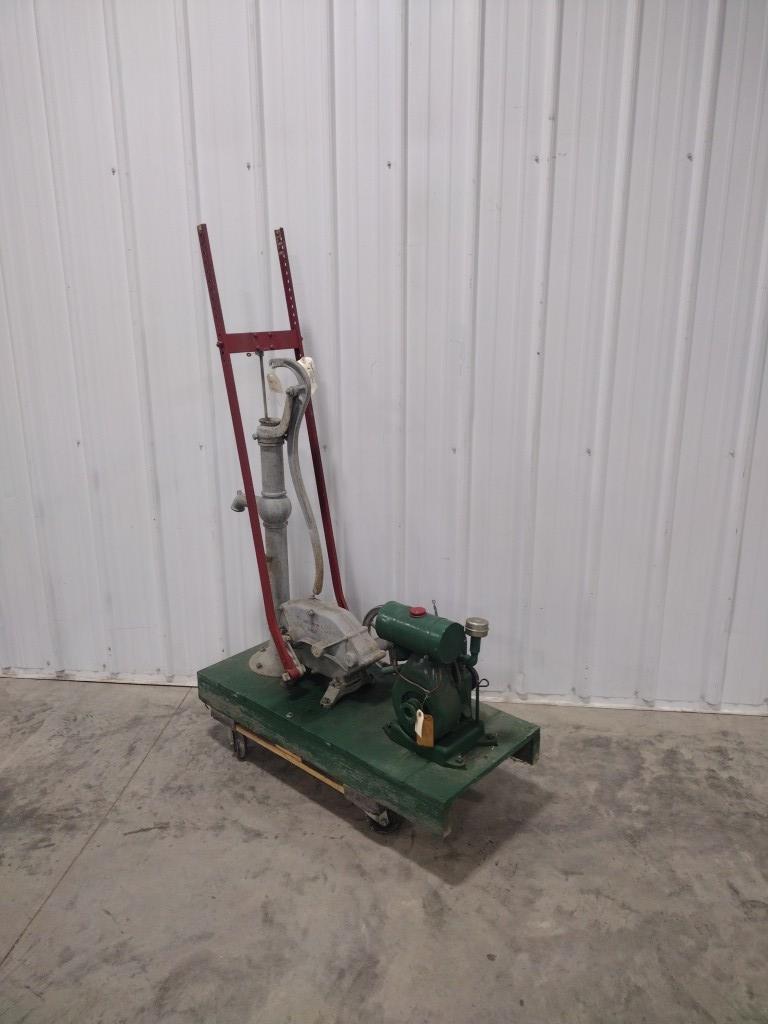 Lauson Engine with Deming Pump and Pump Jack