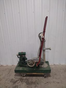 Lauson Engine with Deming Pump and Pump Jack
