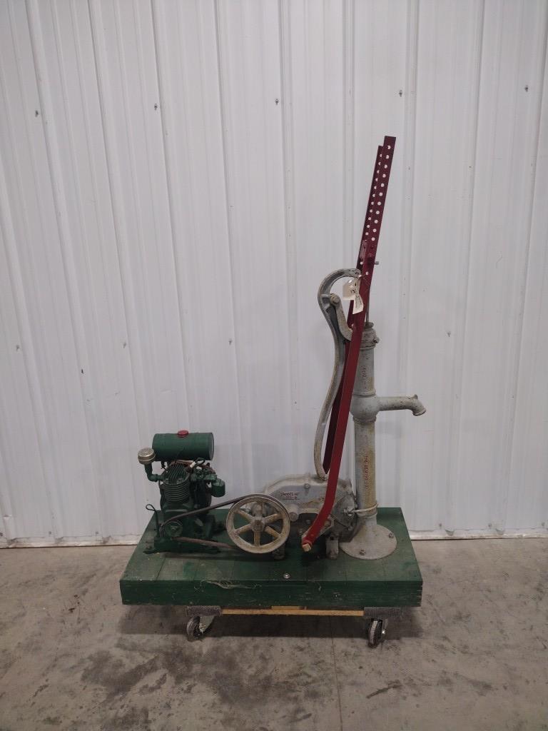 Lauson Engine with Deming Pump and Pump Jack