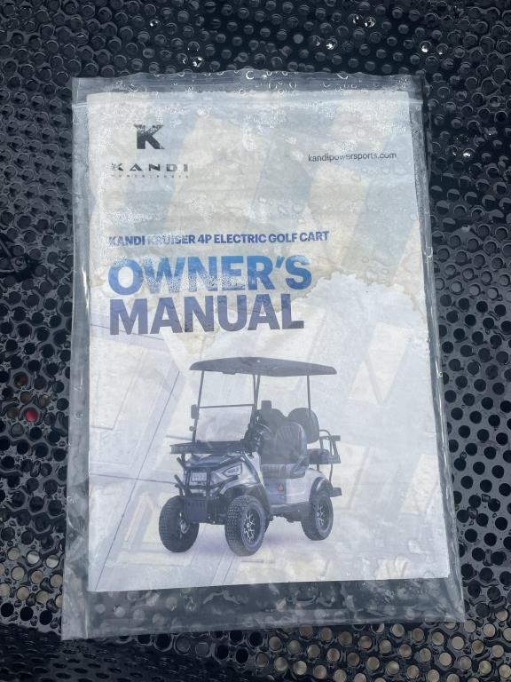 Kandi Kruiser 4P Electric Golf Cart