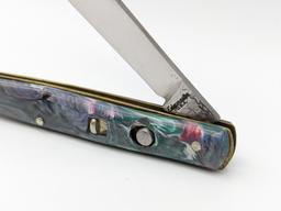 Edgemaster Marbled Fishtail Switchblade