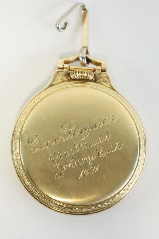 1971 Johnny Cashs Pocket Watch to Gene Ferguson