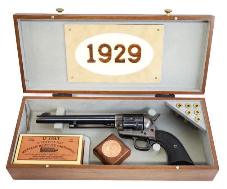 1929 Colt Single Action Army .45LC Revolver w Case