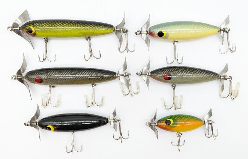 (6) Poes Underwater Minnow Fishing Lures