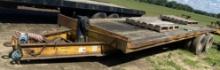 Flatbed Tag Trailer