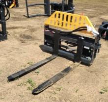 Wolverine Pallet Fork Hydraulic Adjustable.